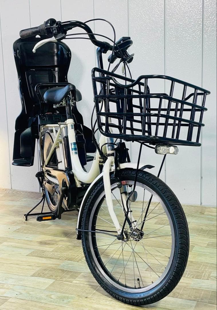 3108シート/ヤマハ8.7アンペア20インチ子供乗せ　電動アシスト自転車