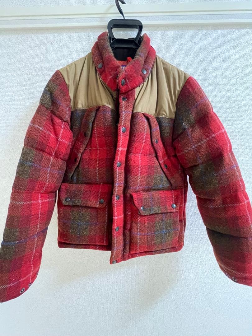 THE NORTH FACE Harris Tweed ダウンジャケット M