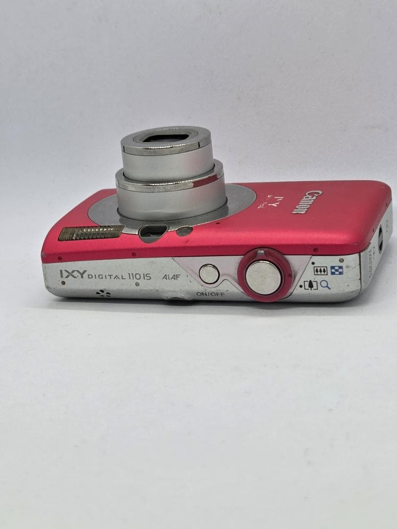 【ジャンク】キャノン Canon IXY DIGITAL 110 IS ピンク