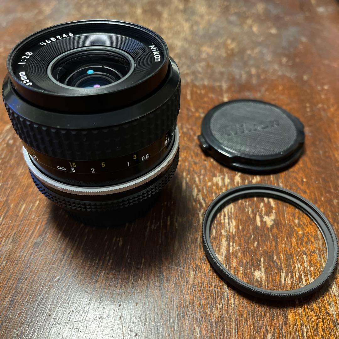 【極上美品】 ニコン Ai-S NIKKOR 35mm F2.8