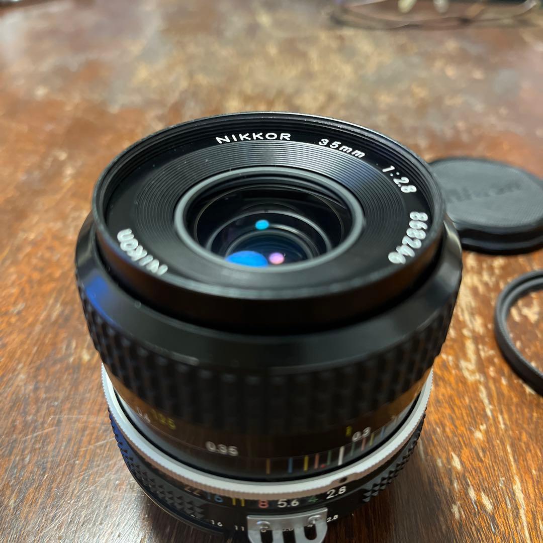 【極上美品】 ニコン Ai-S NIKKOR 35mm F2.8
