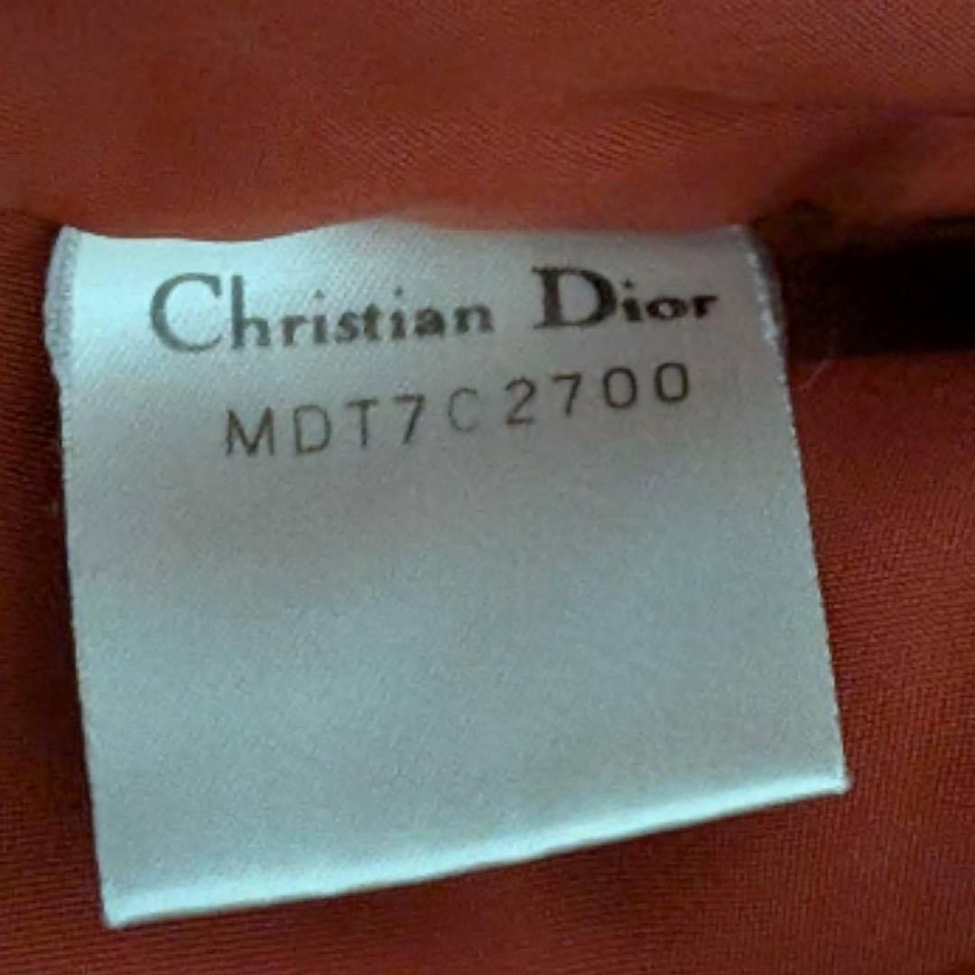 美品 Christian Dior チェスターコート ウール アンゴラ チンチラ