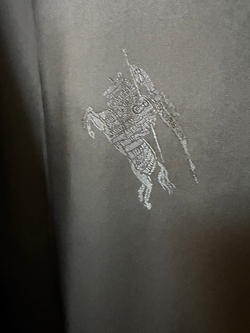 バーバリーブラックレーベル Mレザー テーラードジャケット 三陽商会ノバチェック