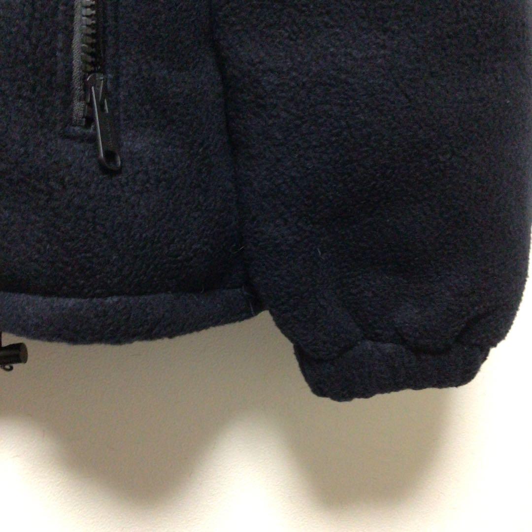 美品miu miu ネイビー ジップアップジャケット　フリース　ミュウミュウ