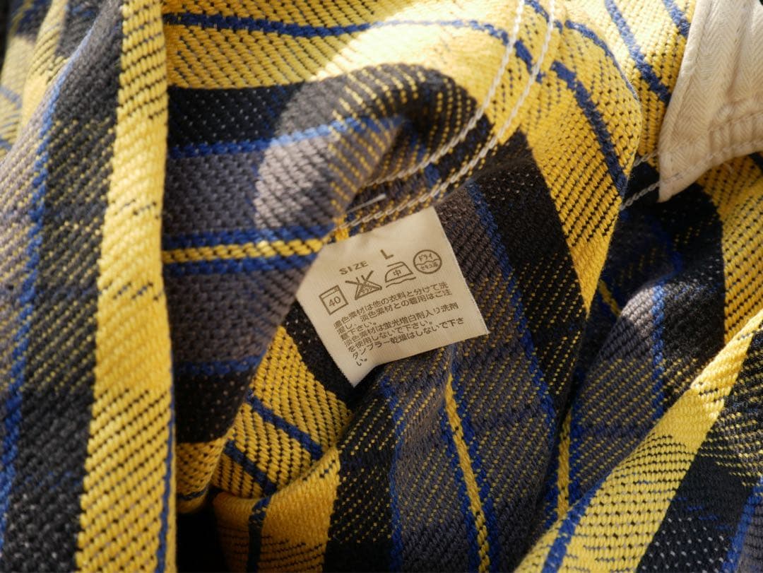 新品級 Levi's ORIGINAL ヘビーネルシャツ 木村拓哉さん着用