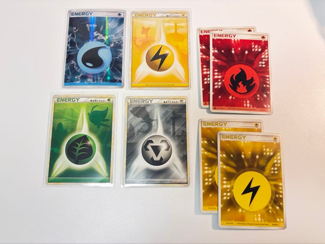 エネルギーまとめ売り　8枚　ホロンエネルギー　水　レジェンド　草　セレビィ