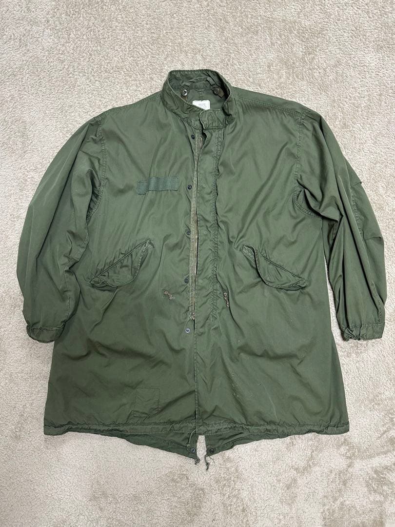 【米軍実物】M-65フィッシュテール　M-51フード付き　XL　70s