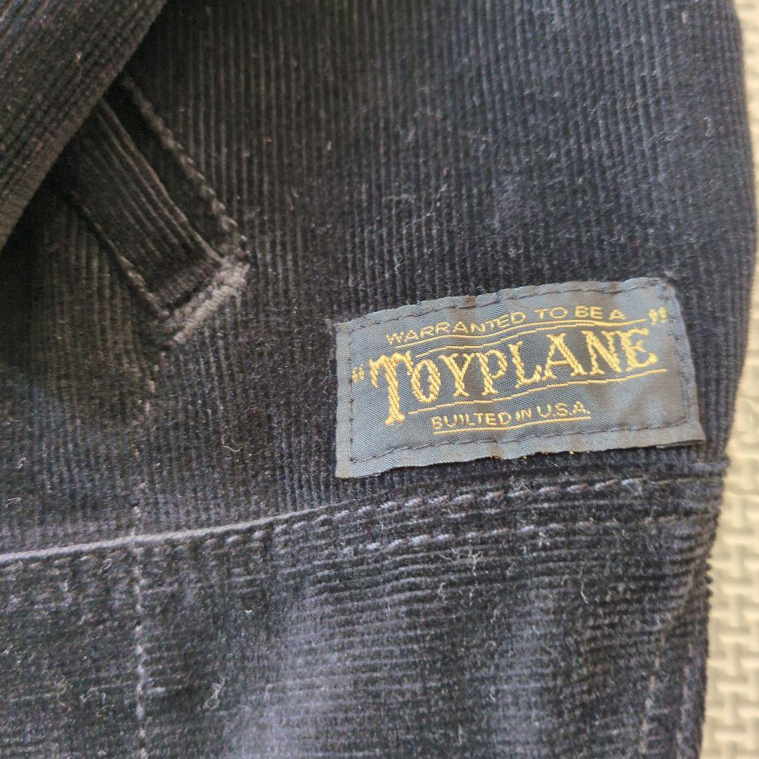 USA製トイプレーン　ドリズラージャケット　コーデュロイ　ブラック