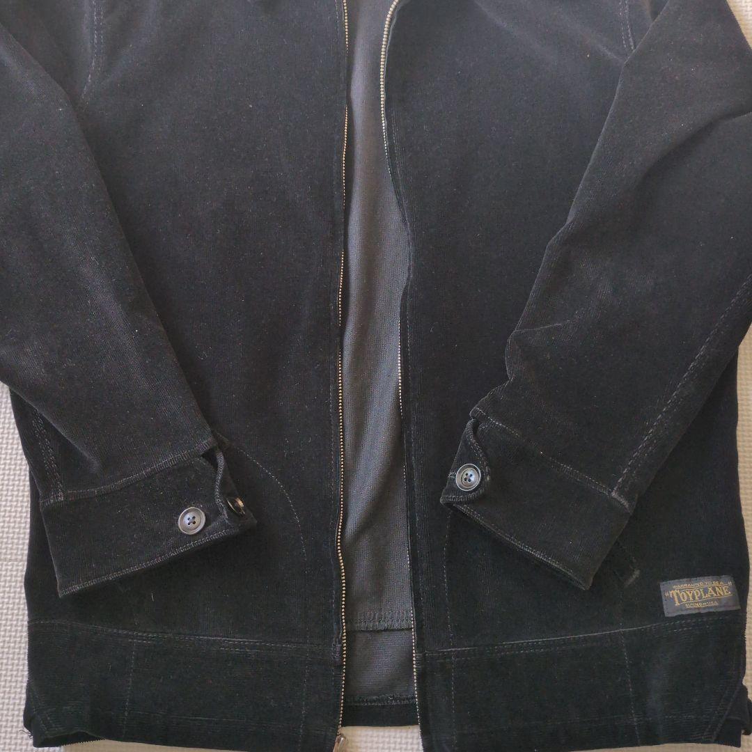 USA製トイプレーン　ドリズラージャケット　コーデュロイ　ブラック