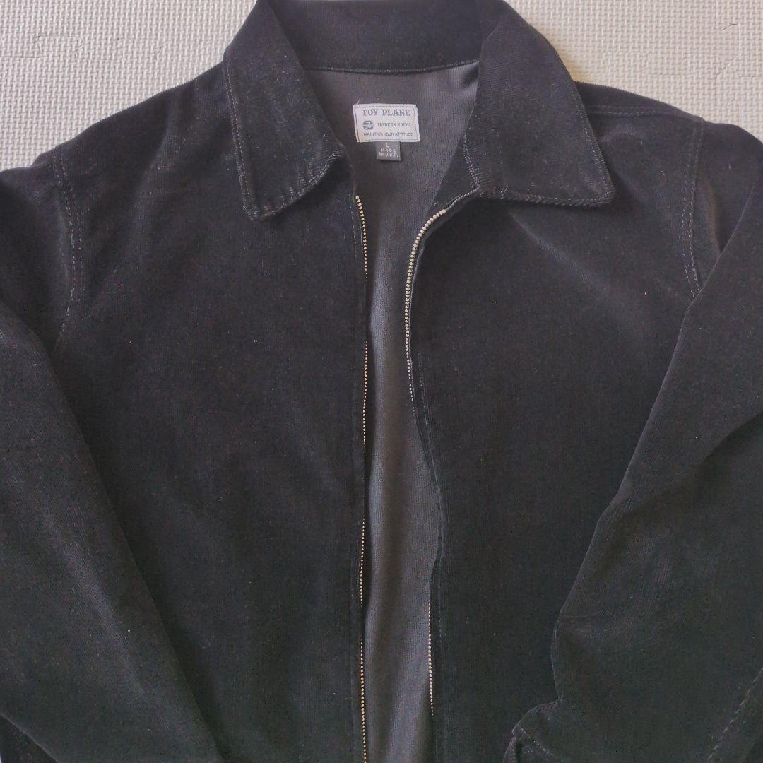 USA製トイプレーン　ドリズラージャケット　コーデュロイ　ブラック