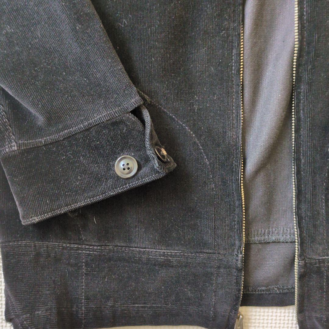 USA製トイプレーン　ドリズラージャケット　コーデュロイ　ブラック