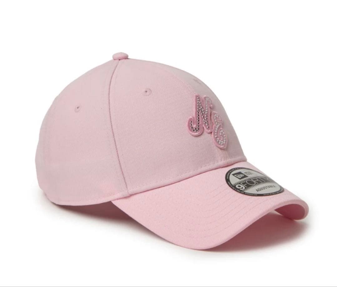 9FORTY Rhinestone ラインストーン クラシックロゴ ピンク