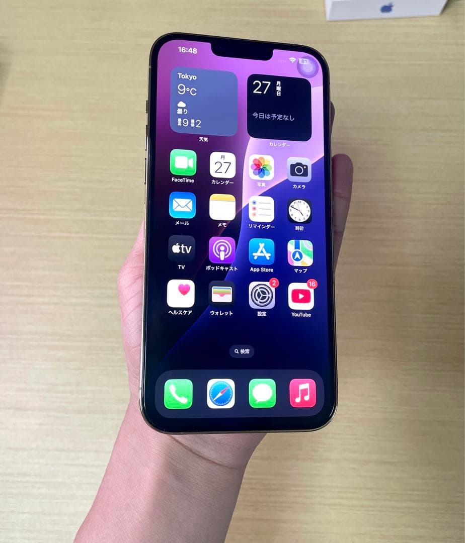 IPHONE 13 PRO MAX 256GB 美品　Simフリー