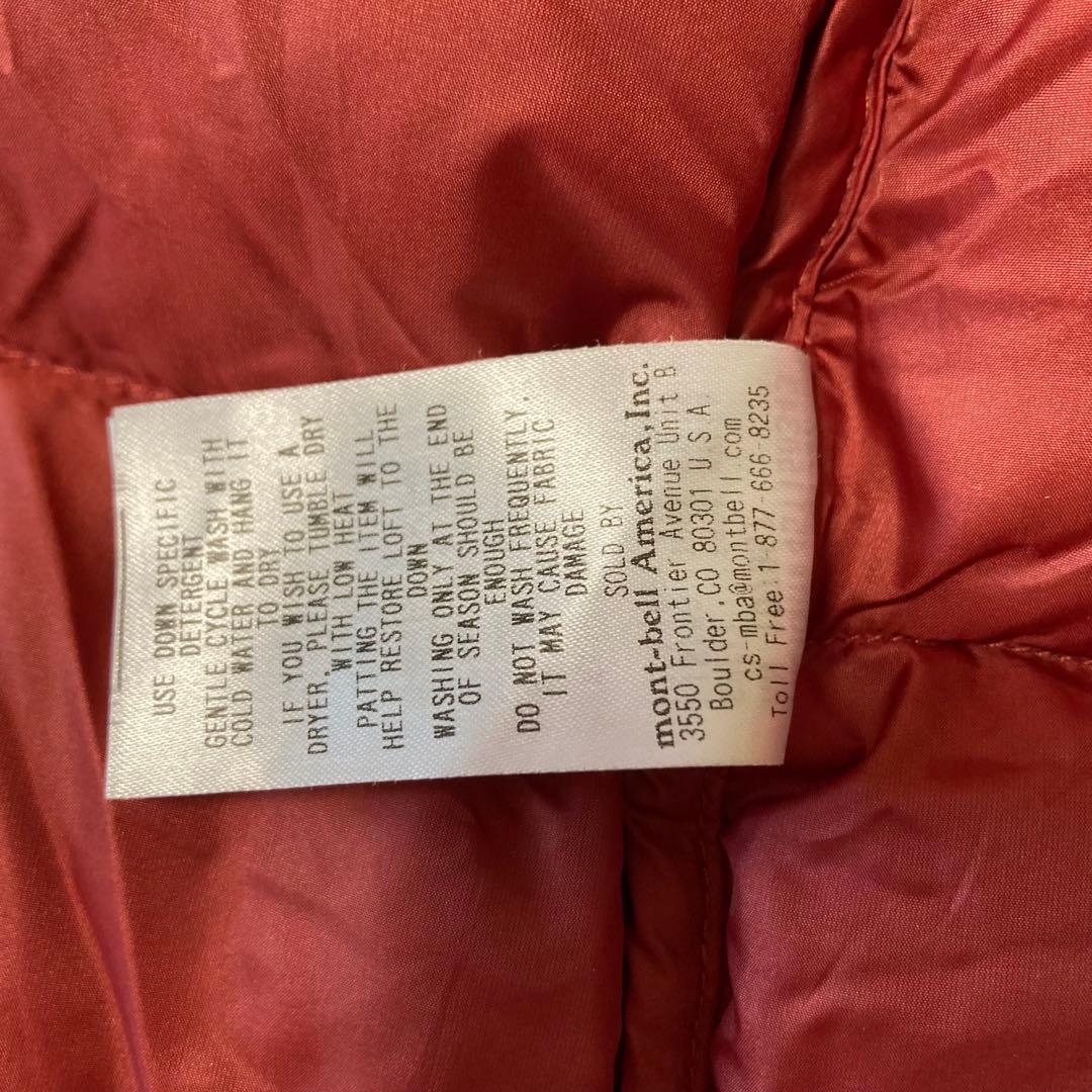 モンベル　パーマフロスト ライトダウンパーカ レディース M