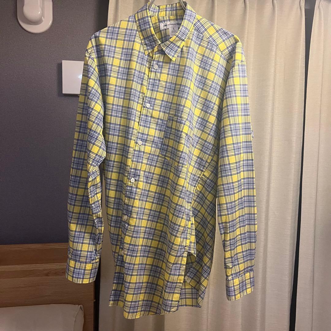 コムデギャルソンシャツ チェック comme des garçons