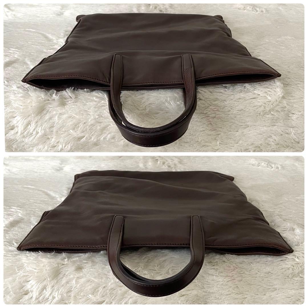 ヴィンテージ⭐️LOEWE ロエベ トートバック ナッパレザー ブラウン