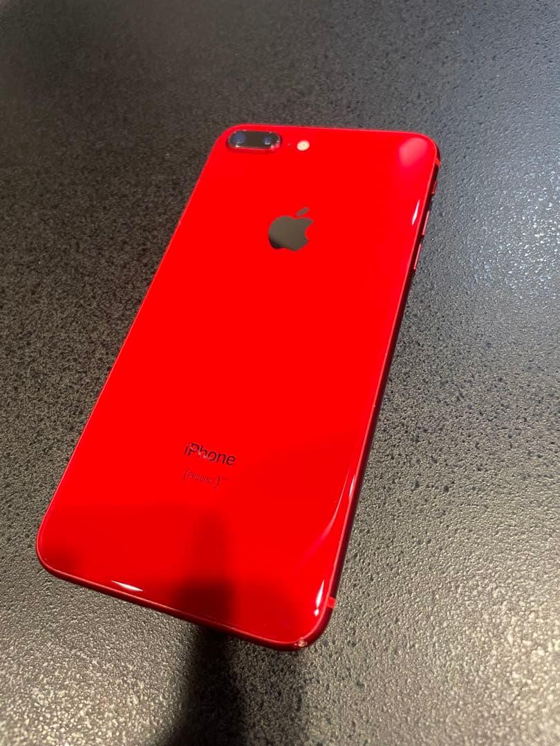 iphone8plus 64G SIM解除済み　レッド美品