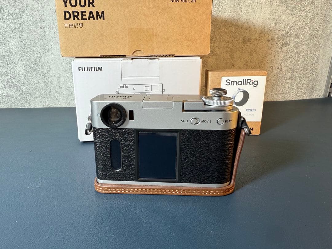 【10月23日迄値下げ中】FUJIFILM X half シルバーおまけ付