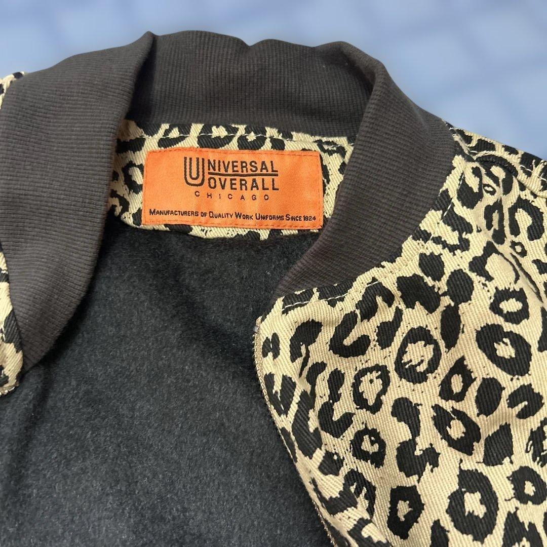 だい　UNIVERSAL OVERALL レオパード ジャンパー