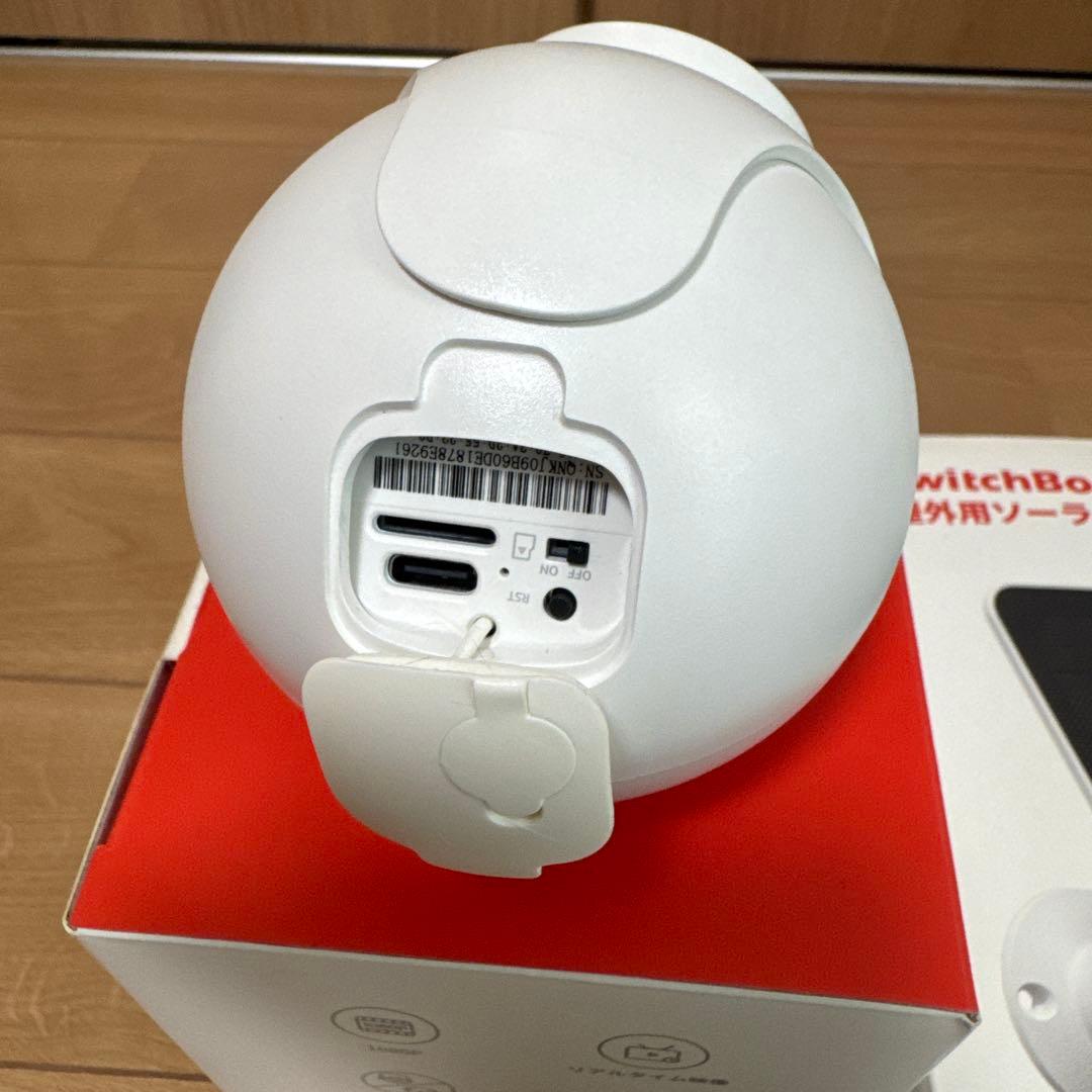 【新品未開封】SwitchBot 屋外用ソーラーパネルとカメラセット