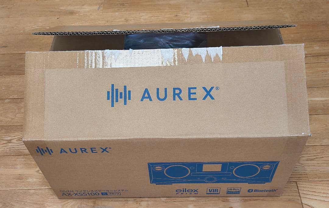 新品　TOSHIBA Aurex スピーカー AX-XSS100