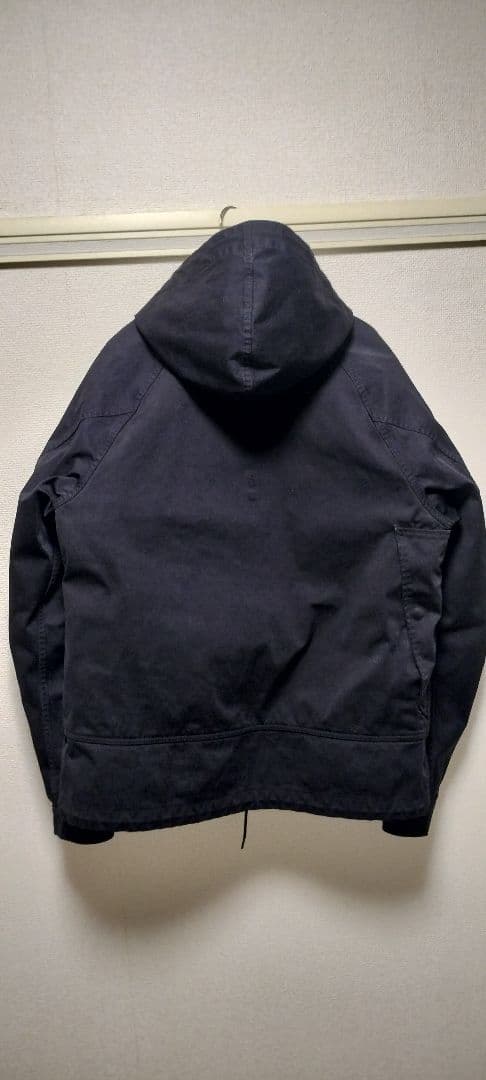 TEN-C ANORAK 黒　サイズ48 ライナーダウン付