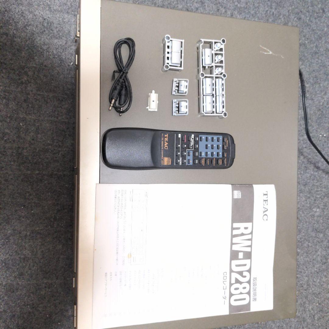 ラジオ・コンポ RW-D280 CD Recorder