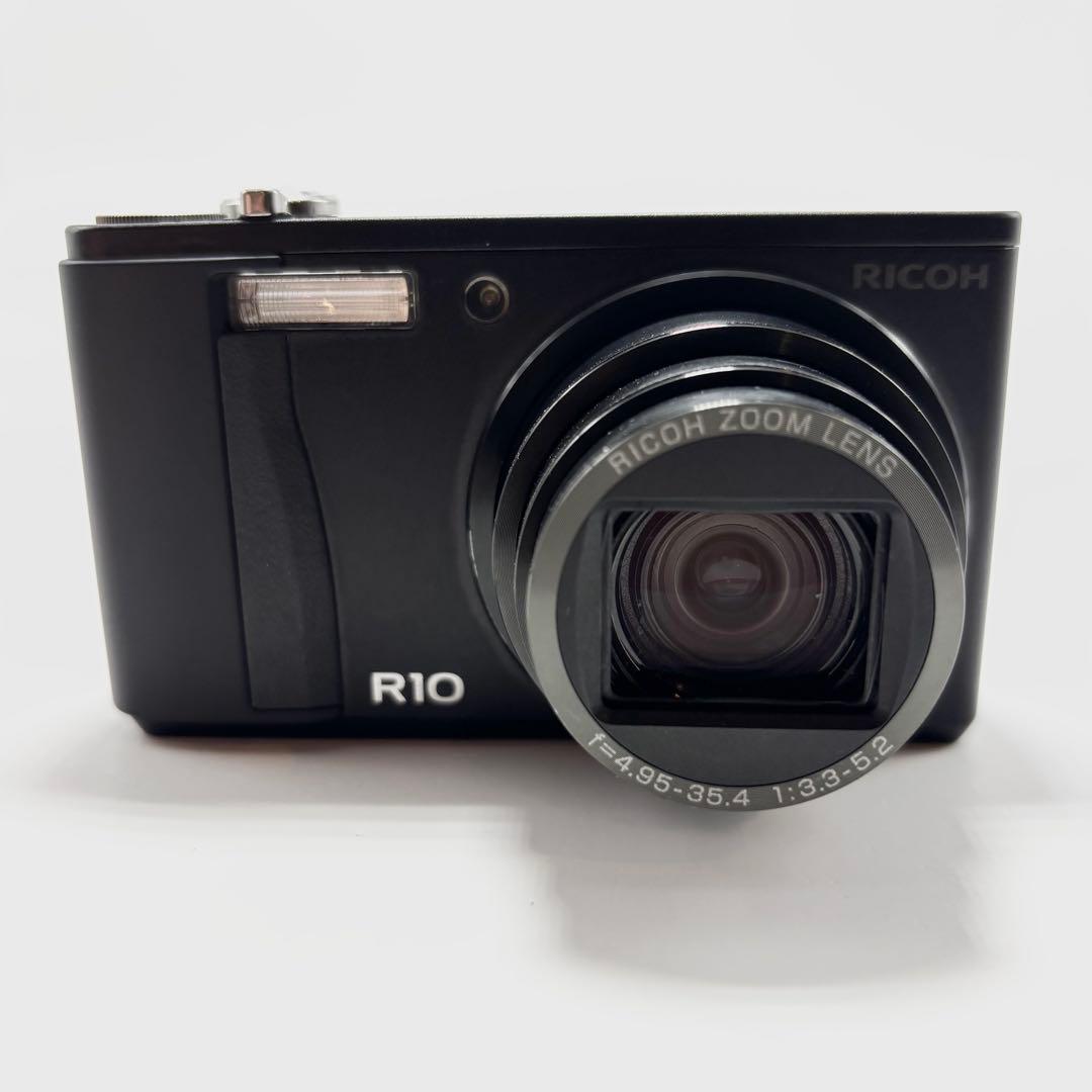 【美品】RICOH R10 ブラック コンパクトデジタルカメラ