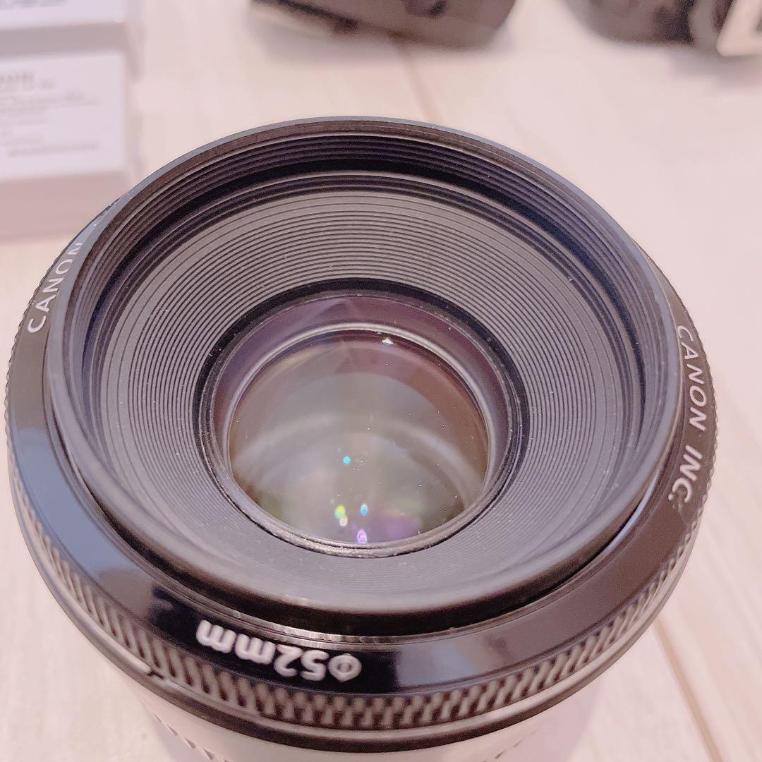 Canon EOS Kiss X4＋50mm単焦点＋ストロボ＋バッグ美品 動確済