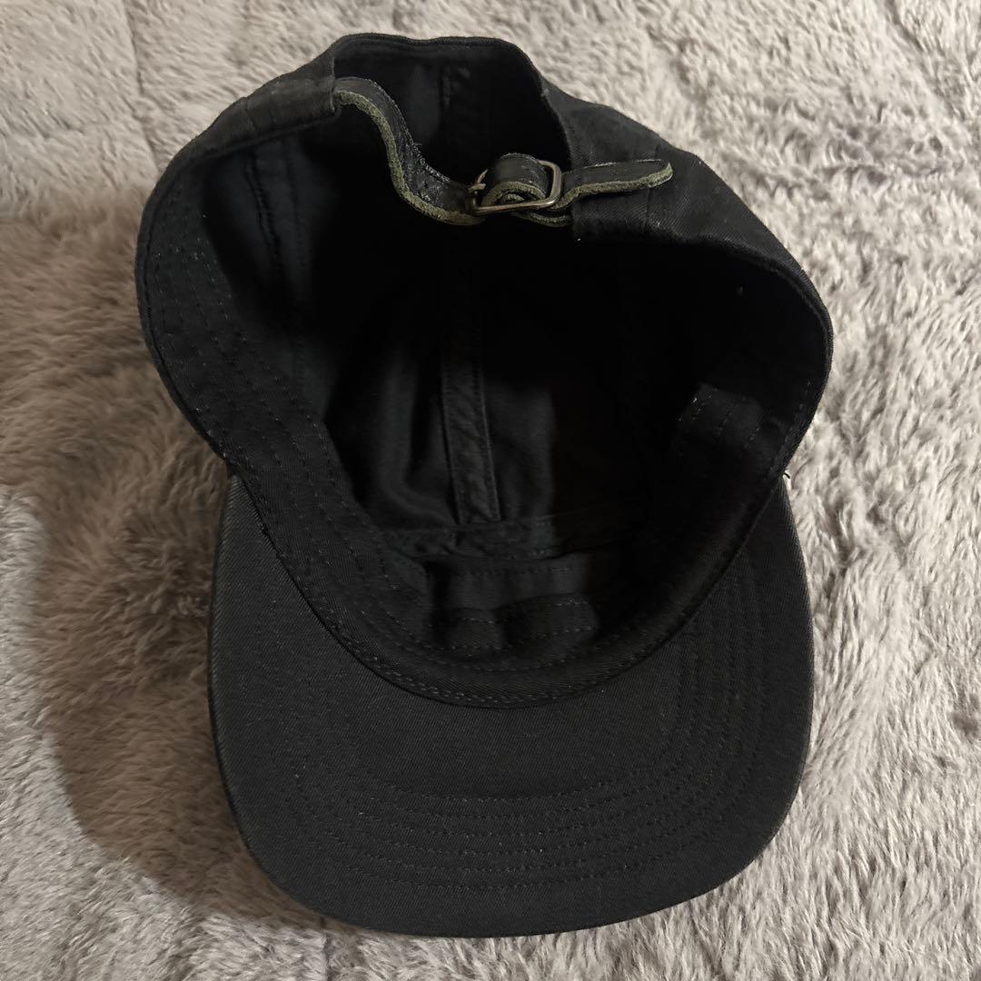 supreme キャップ ブラック