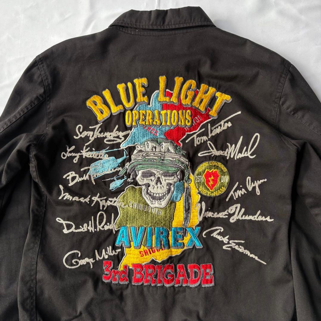 希少 AVIREX アヴィレックス 3rd BRIGADE ツアージャケット