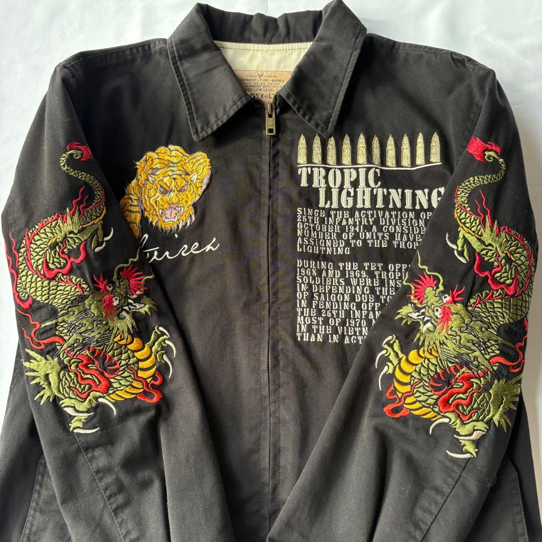 希少 AVIREX アヴィレックス 3rd BRIGADE ツアージャケット