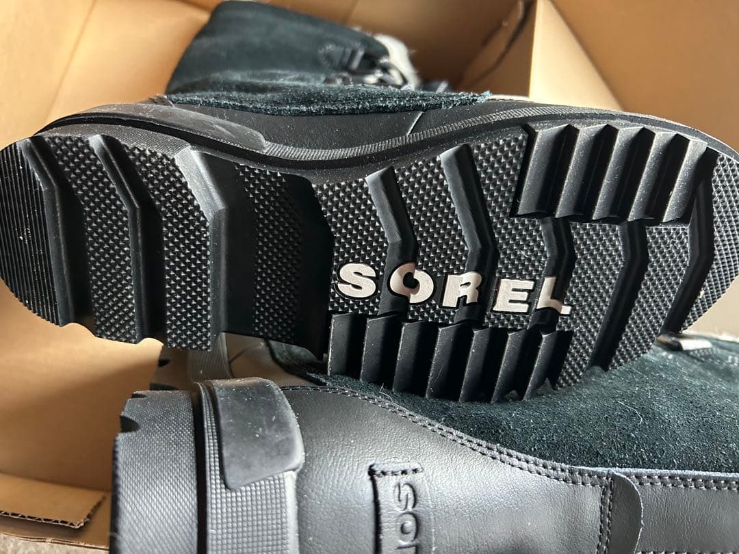 SORELブーツ TIVOLI 4 TALL ブラック 8.5