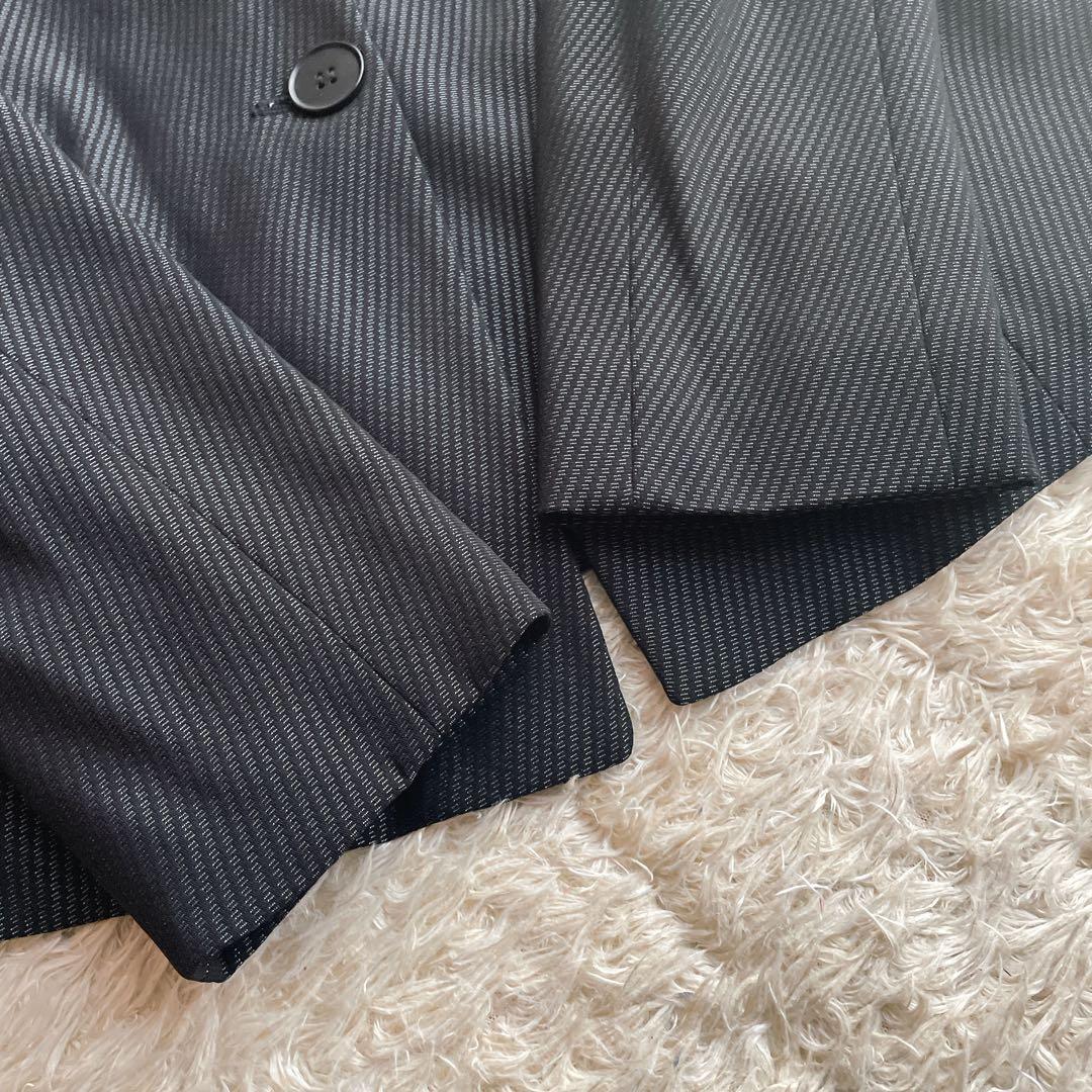 未使用・タグ付⭐︎EMPORIO ARMANI イタリア製 ストライプパンツスーツ
