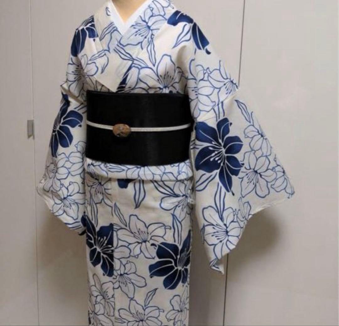 xxChikakOxx様 確認用 浴衣　ゆかたMサイズ　綿100%　浴衣単品販売
