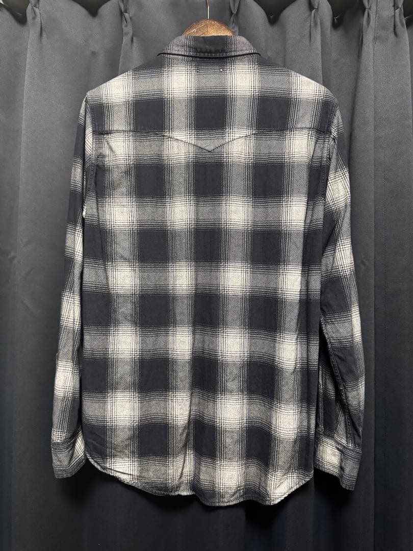 ★美品★タグありMINEDENIM チェックシャツ