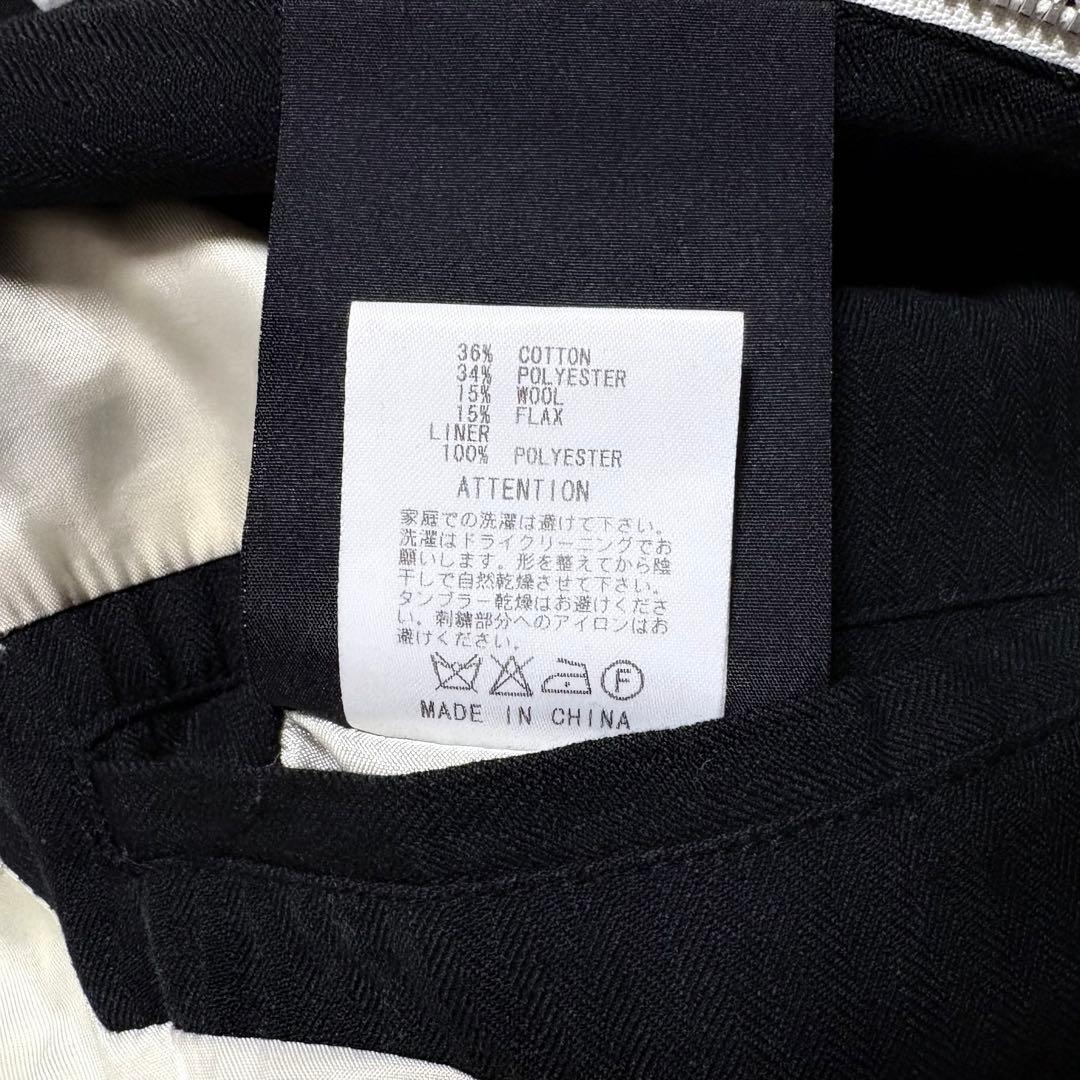 モンキーDルパン✨ルードギャラリー　音ジャン　ブラック刺繍