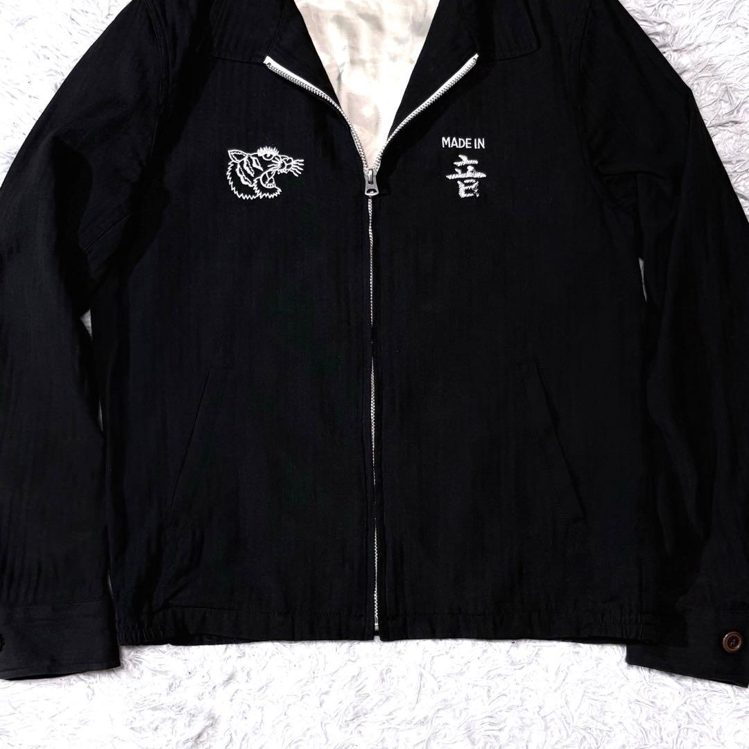 モンキーDルパン✨ルードギャラリー　音ジャン　ブラック刺繍