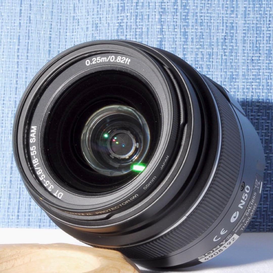 ✨初心者向け✨Sony α33 標準レンズセット✨スマホ転送✨