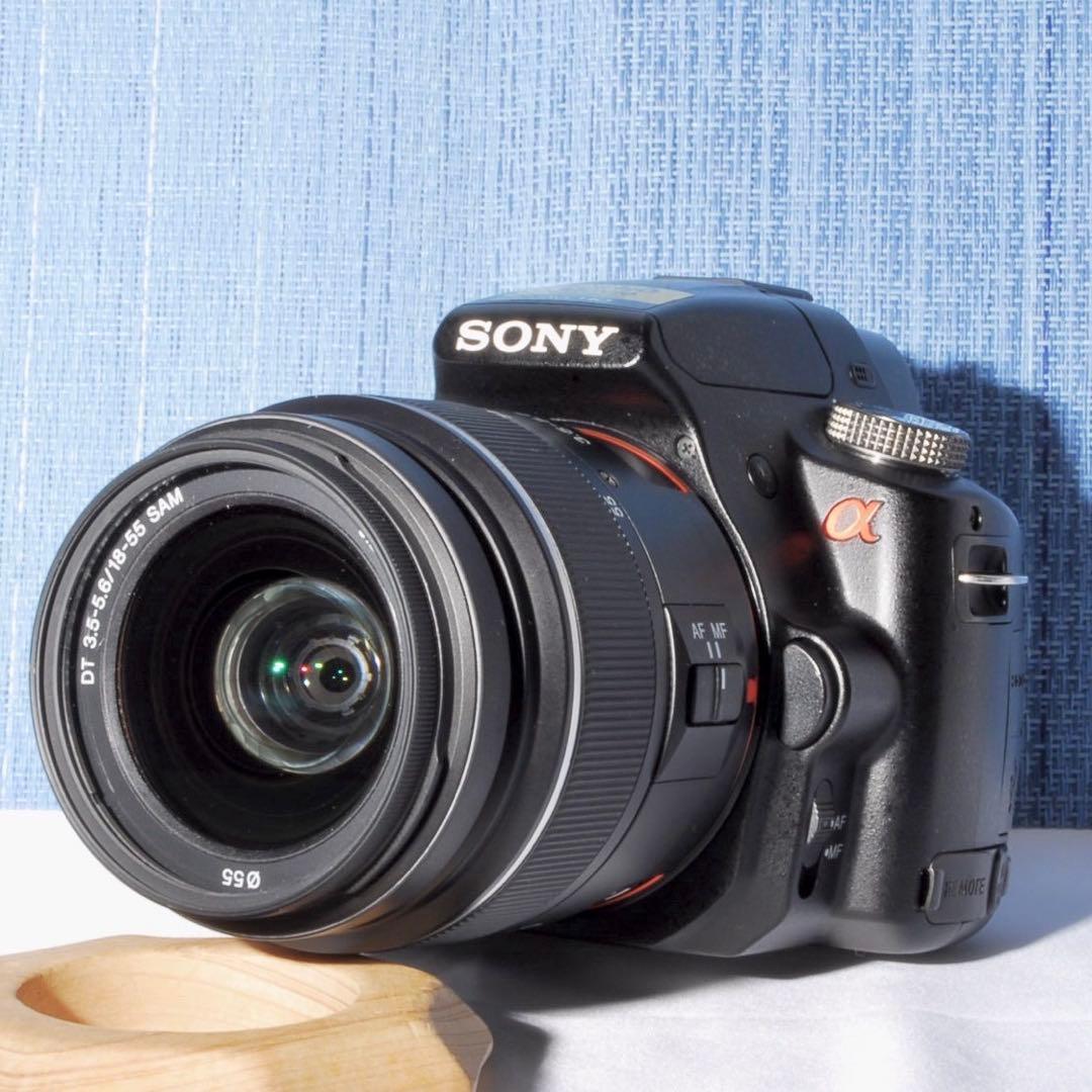 ✨初心者向け✨Sony α33 標準レンズセット✨スマホ転送✨
