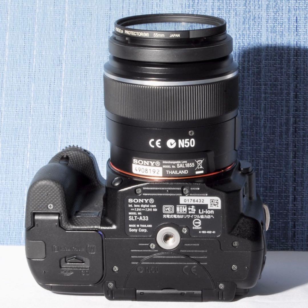 ✨初心者向け✨Sony α33 標準レンズセット✨スマホ転送✨