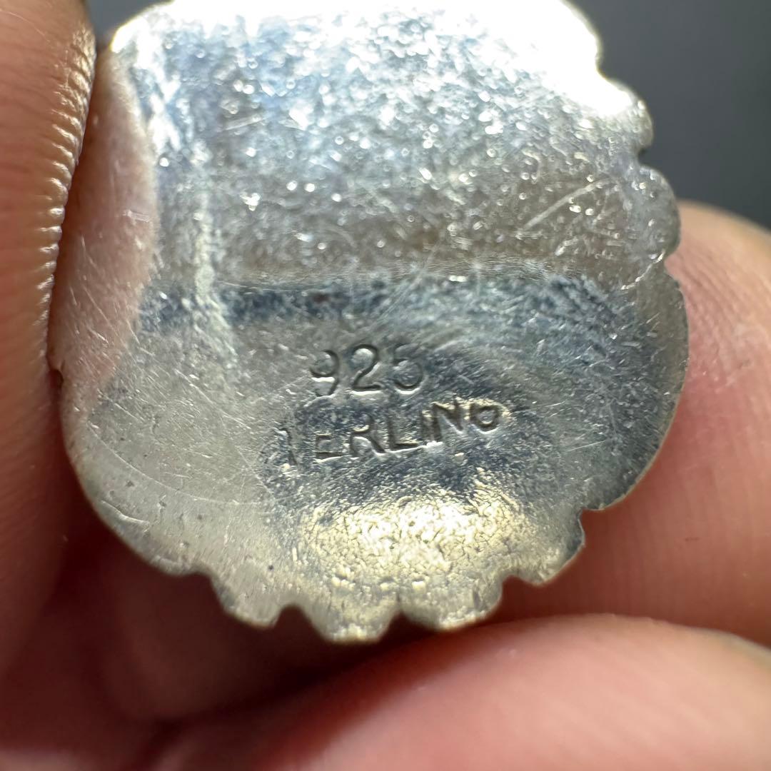 【ホワイトバッファロー sterling刻印】silver925 トップ