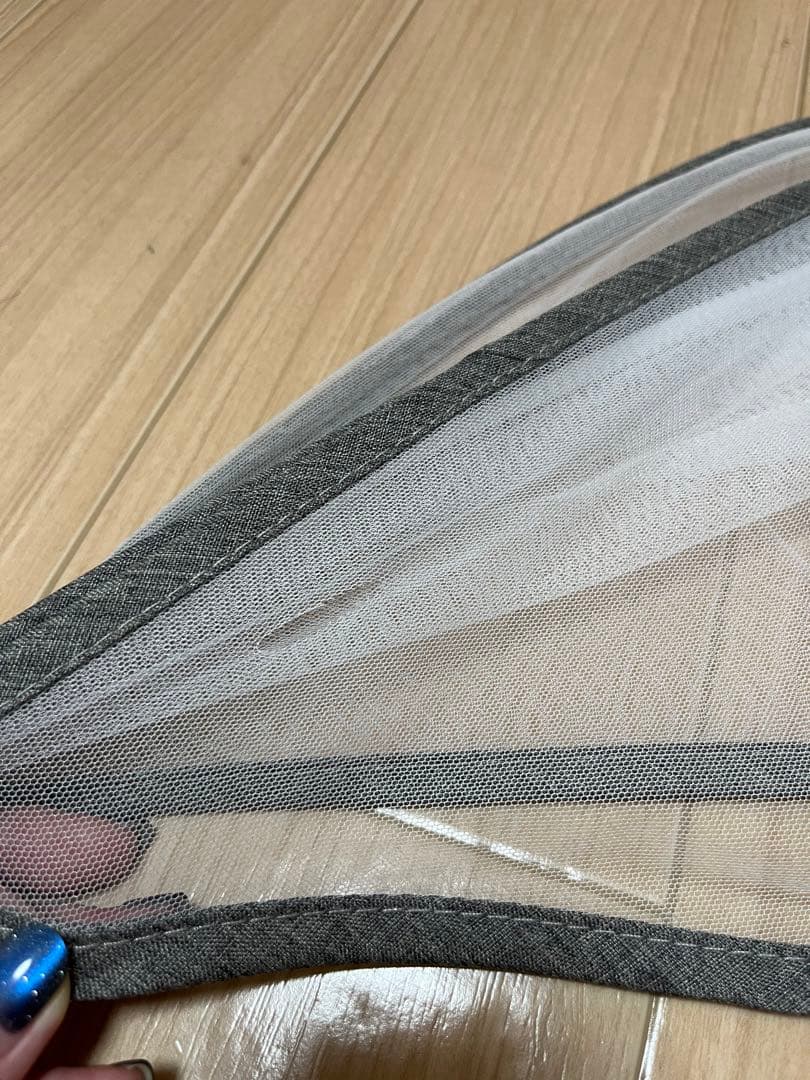 HZDMJベビーベッド グレー(直接引き取り可能)