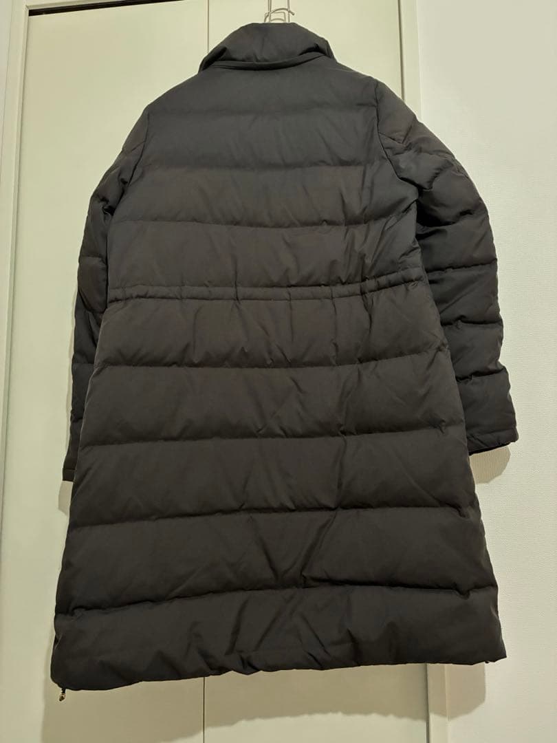 IENA FRENCH DOWN ダークグレー ロングダウンジャケット