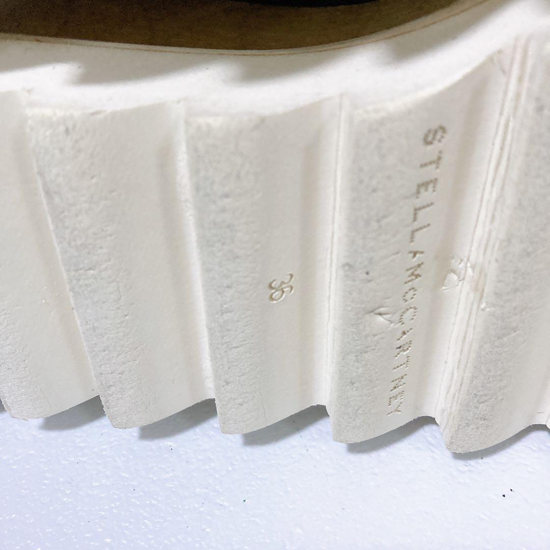 ステラマッカートニー エリス 厚底 プラットフォーム ブラック 黒 23 36