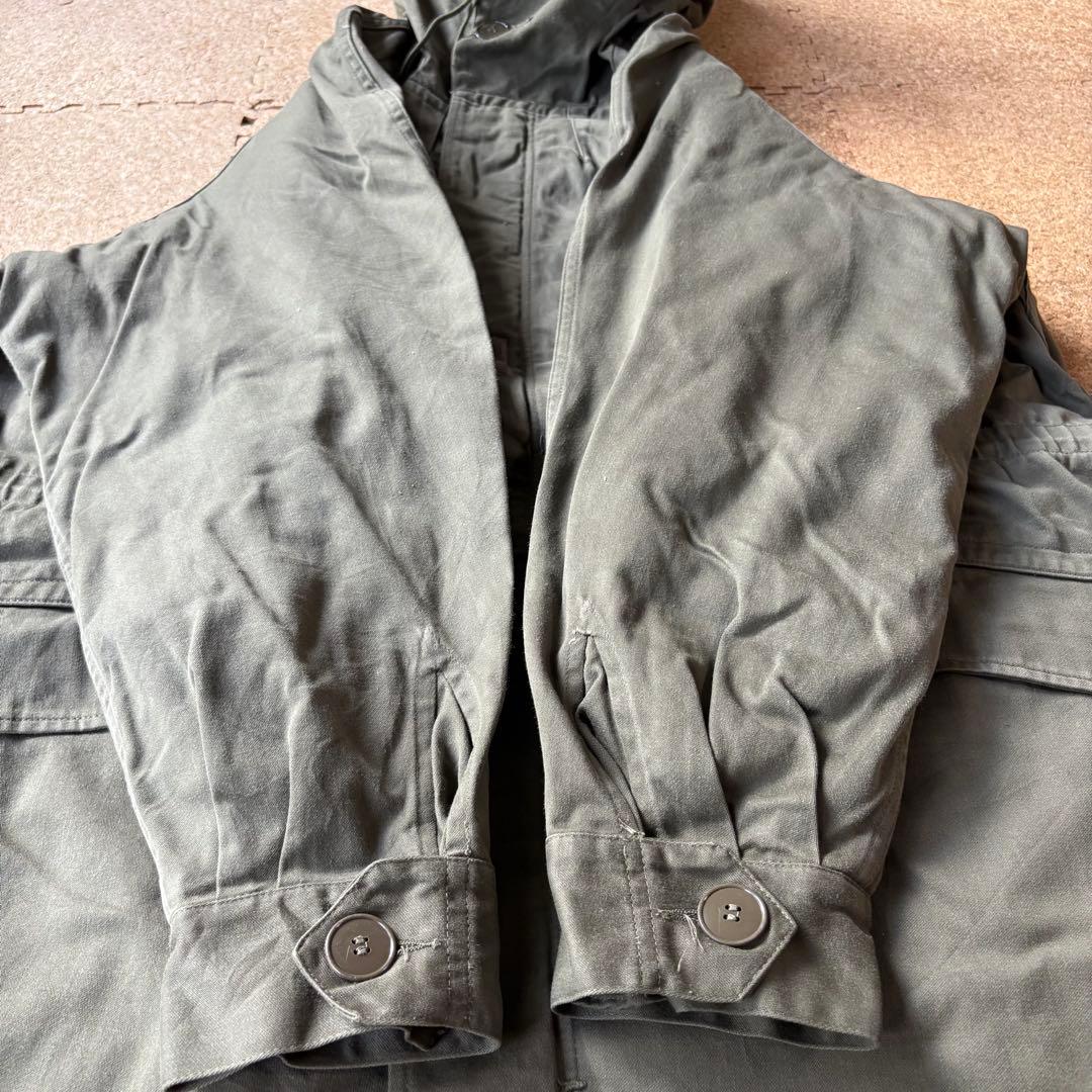 80sビンテージ【フランス軍・M-64ミリタリーパーカー】ライナー付