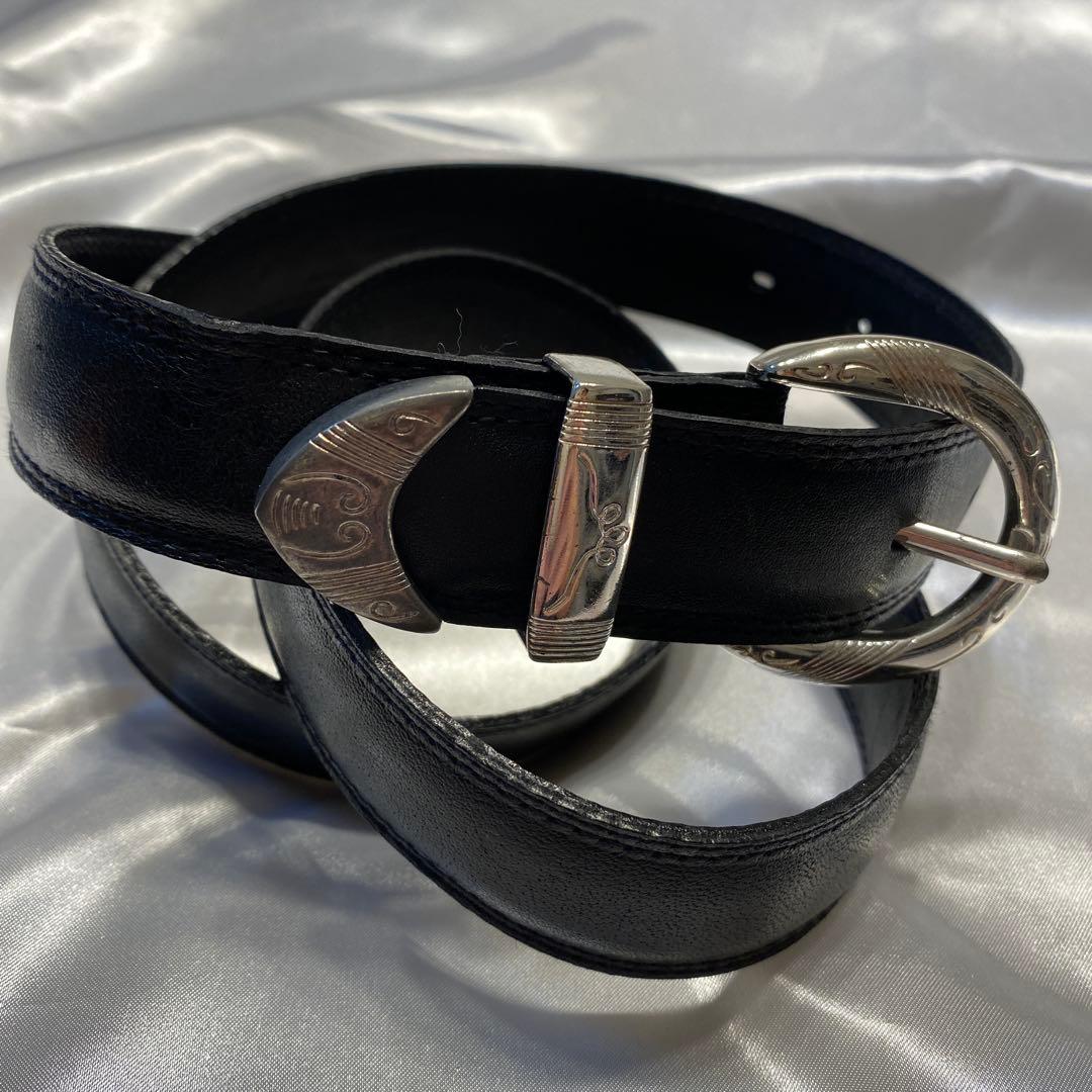 Yves Saint Laurent archive ウエスタンレザーベルト