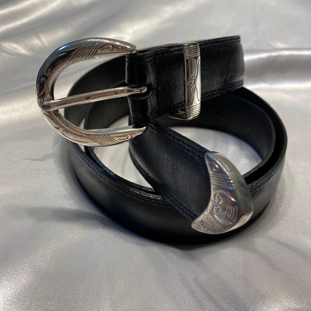 Yves Saint Laurent archive ウエスタンレザーベルト