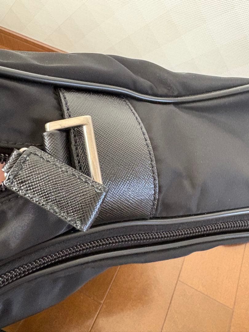PRADA プラダ ビジネスバッグ ブリーフケース ナイロン 三角ロゴ 黒