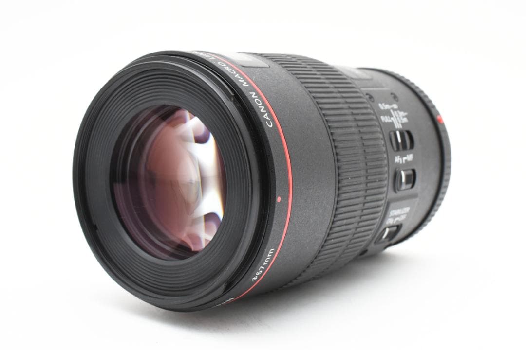 【極美品】Canon EF 100mm f2.8 L IS USM AF#H14
